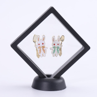 情侣胸针一对可爱日系胸章ins潮 个性兔子金属徽章卡通衣服配饰女 叉子兔+勺子兔(2个装送透明盒)