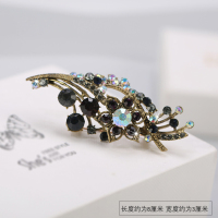 日韩时尚花朵胸针气质璀璨胸花毛衣扣外套毛衣领扣女丝巾扣配 1号胸针款