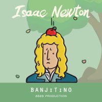 BANJiTiNO自制牛顿物理高考试原创徽章胸针ins潮个性可爱装饰礼品 牛顿