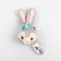 星黛露雪莉玫胸针达菲新朋友stella lou包包情侣装饰包包衣服饰 蓝色花星黛露