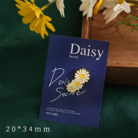 小雏菊金属徽章创意小清新可爱日系少女胸针服饰包包文艺装饰配件 三朵小天真