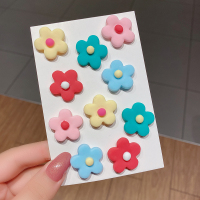 小雏菊防走光扣胸针女开衫固定衣服领口百搭胸花小别针配饰扣针 2#半夏花十件套( 首页进群领红包)