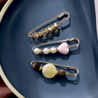 裙子裤子收腰改小别针女外套大别针开衫毛衣胸花珍珠装饰针扣围巾 组合[2+12+3]号款各1个