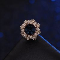 复古樱花小领扣领针女时尚衬衫领子迷你西装男士胸针胸花领花饰品 877樱花小领针