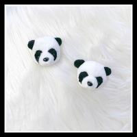 单拍不发货=小熊跑跑饰品胸针 熊猫一对
