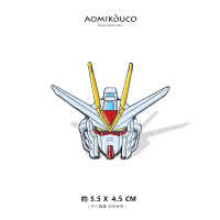 日系动漫创意机动战士RX-78高达胸针卡通独角兽自由金属徽章包包 自由