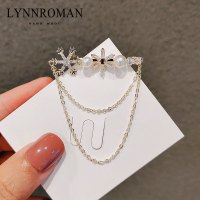 日韩胸针ins潮流苏雪花别针扣个性防走光扣气质西装大衣衬衫配饰 LY732胸针-雪花流苏款