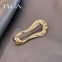 不规则云朵胸针高档时尚少女网红防走光扣日系可爱固定衣服饰品潮 异形金色(长宽约2.4*5.3cm)