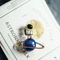 天体杂货店 宇航员蓝色星球 别针胸针 半立体很精致适合男女生