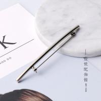 [壹号馆]个性时尚开衫大别针 韩版大胸针 女毛衣披肩丝巾围巾扣 雾纱细长别针 105-10