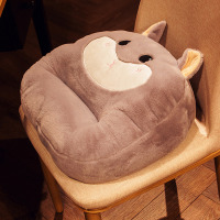 加厚坐垫办公室久坐加高屁股垫学生椅垫教室椅子凳子软垫子舒适 仓鼠 50X45x10cm（兔毛绒加厚）