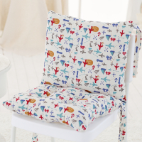 坐垫连体抱枕靠垫一体办公室靠枕加厚椅子椅垫教室学生冬季座垫 飞机箭头 可拆分(靠垫+坐垫)[防滑版]