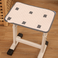 学生教室凳子椅子坐垫办公椅餐椅垫座椅垫四季通用防滑透气屁股垫 白底方块 50*50cm(二角绑带)