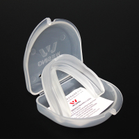 护齿牙套拳击散打搏击篮球运动牙套防磨牙刮嘴跆护柔软定型 九日山护齿 送盒 均码