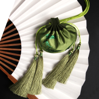 端午节薰衣草艾草香包香囊空袋 随身汉服古风荷包汽车香包袋袋子 花色 桂花填充(袋子颜色备注)送礼盒