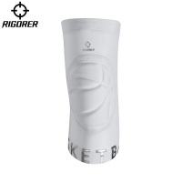 儿童护膝篮球防撞护膝跑步防摔跪地透气防滑保护膝盖运动护具 白色【单只装】（球形防撞） 130