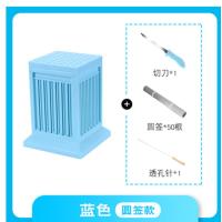 穿串神器 快速 商用穿串神器用具快速商用羊肉串串器烧烤串串器 天蓝色