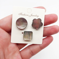 高档免穿孔无痕磁铁胸针防走光扣百搭女领针简约别针固定衣服神器 彩贝3件套