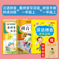 专用小学生一年级字母表学习神器音节全表练习册 一年级上册拼音训练3本