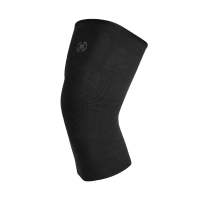 新款护膝运动装备男女保暖健身跑步足球骑行户外登山护具篮球 纯正黑(2只装) S[腿围37-40CM]