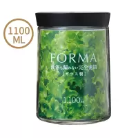 日本密封罐柠檬百香果蜂蜜玻璃瓶子食品储物罐果酱瓶辅食盒 1100ML