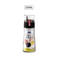 日本玻璃酱油壶带盖防漏家用调味料酱香油小醋瓶罐厨房用品 200ml