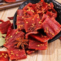 不长胖小零食低热量 减脂网红即食食品鸭肉非牛肉0脂肪减肥解馋 麻辣味500g+五香味500g