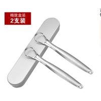 舌苔刷清洁器舌刷刮舌器挂刷清理舌头成大人去除口腔臭刮舌板护理 双支精品盒装