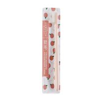 牙刷单支软毛情侣款水蜜桃款葡萄女士成人专用牙刷 水蜜桃色