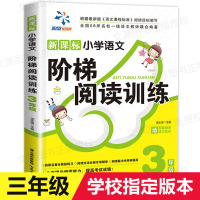 [老师推荐]三年级阅读理解训练题 小学3年级语文每日一练 阶梯强化 专项训练书部编版小学生上册下册 人教版上 下 课外阅