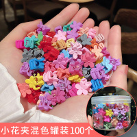 泫雅发夹固定头发少女头饰盘发小抓夹简约可爱风夹子小巧精致发卡 11★小花抓夹100个
