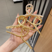 珍珠抓夹发抓发夹大号头发夹子头饰后脑勺网红2021年新款鲨鱼夹女 晴栀4件套