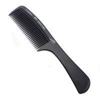 加厚女发梳子女士家用长发梳头烫染发宽齿大齿梳防静电耐摔美发梳 515黑色
