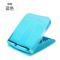 瘦腿拉腿筋神器器材压筋站板拉筋板健身斜踏板站立折叠拉伸小腿家 天空蓝款(新款七档调节带软垫)