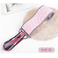 加厚双绳搓澡巾拉背条搓澡搓背神器洗澡后背沐浴强力擦背皮 拉背条(粉色1条)