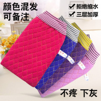 搓背绰澡神器搓澡巾粗砂洗澡擦背搓灰布东北男士强力加厚粗纱家用 3D款3条装 优质细砂下灰不疼
