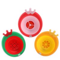 1/3个装可悬挂初生婴儿童洗脸盆女学生洗屁股pp宝宝家用卡通盆子 非折叠[西红柿][橙子][西瓜] 三