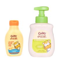 婴儿身体乳秋冬保湿滋润全身止痒去鸡皮男女小孩儿童润肤乳 身体乳+婴儿草本洗发沐浴露300ML