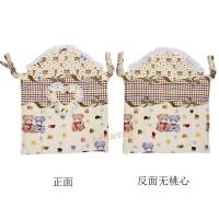 云南贵州四川老式传统背巾宝宝背带婴儿背被小孩子背扇前后多功能 米色小熊