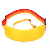 电瓶车儿童防摔带背袋安全带摩托车保护绑带宝宝座椅固定背带 双扣护腰安全带:黄色