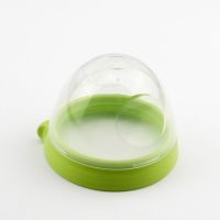 可么多么奶瓶盖可么多么奶瓶配件盖子 comotomo奶瓶盖帽非原装 奶瓶盖+绿色中间环(可么多么奶瓶专用