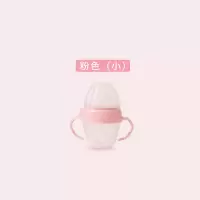 新生儿硅胶防摔奶瓶婴儿防胀气宽口径奶嘴宝宝母乳实感断奶神器 新款粉色 大号250ml（送刷+奶粉盒）