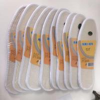 10双装米白色纯棉小帆布鞋垫吸汗透气男女通用白色鞋垫020 30双装（不散拍 不混拍） 35码