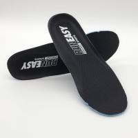 适配李宁匹克特步安踏运动鞋垫男女透气防臭减震高弹篮球鞋垫加厚 [黑色U型-2双装] 36