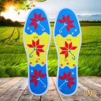 [买3送1][可发]加厚十字绣鞋垫半成品批发针孔印花不掉色 010 35