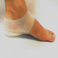 内增高垫女 隐形硅胶袜子女男防生袜子体检面试矮子乐抖音热款 带套3.5CM