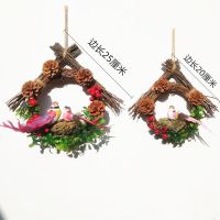 手工干树枝墙上挂件幼儿园环创饰品墙面装饰空中创意吊饰diy壁饰 创意挂饰（主图款）