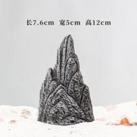 仿真造景石园艺绿植小摆件微景观假山石家居装饰盆景生态小石头 2002款式二