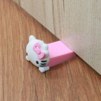 创意门挡防撞门塞顶门阻门器女生门档门阻防风可爱抵门器门楔子 kt猫 3个装