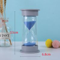 加厚防摔沙漏10/30/25/40/60分钟时间计时器儿童学生新年礼物礼品 天蓝 加厚耐摔40分钟